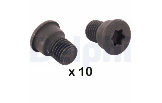 Screw, brake disc