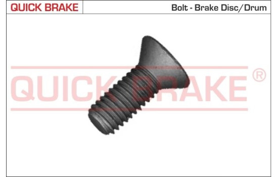 Screw, brake disc