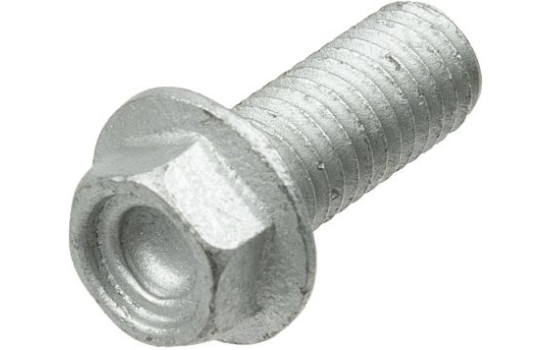 Screw set, brake disc