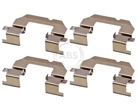 Accessory kit, disc brake pad 0102Q ABS