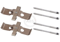 Accessory kit, disc brake pad 0136Q ABS
