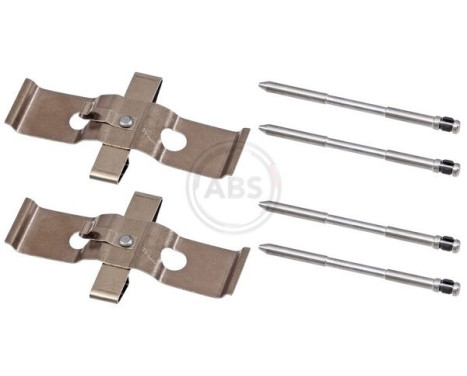 Accessory kit, disc brake pad 0136Q ABS