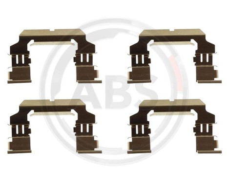 Accessory kit, disc brake pad 0138Q ABS