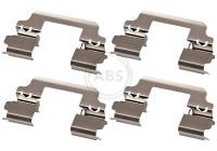 Accessory kit, disc brake pad 0153Q ABS