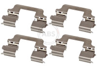 Accessory kit, disc brake pad 0154Q ABS
