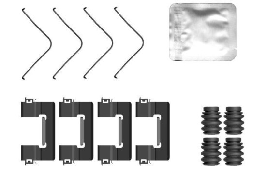 Accessory kit, disc brake pad