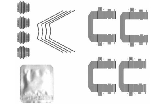 Accessory kit, disc brake pad