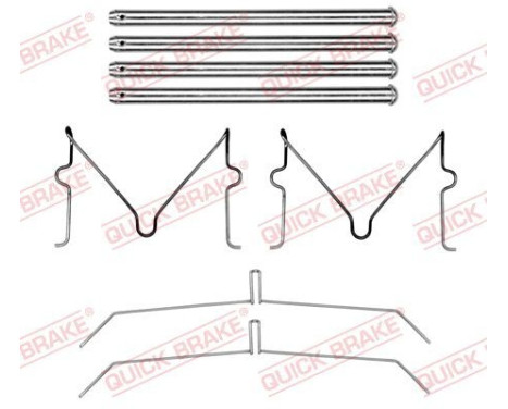 Accessory kit, disc brake pad