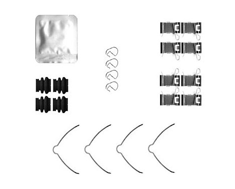 Accessory kit, disc brake pad