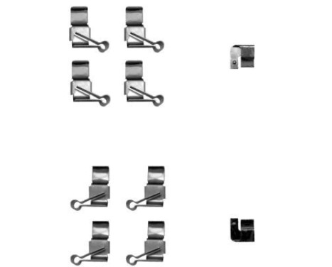 Accessory kit, disc brake pad