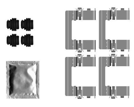Accessory kit, disc brake pad