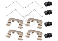 Accessory set, disc brake pad 0103Q ABS