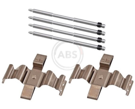 Accessory set, disc brake pad 0107Q ABS