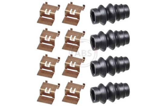 Accessory set, disc brake pad 0110Q ABS