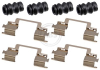 Accessory set, disc brake pad 0121Q ABS