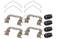 Accessory set, disc brake pad 0123Q ABS