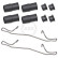 Accessory set, disc brake pad 0125Q ABS