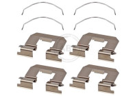 Accessory set, disc brake pad 0160Q ABS