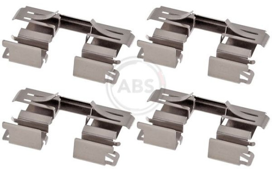 Accessory set, disc brake pad 1002Q ABS