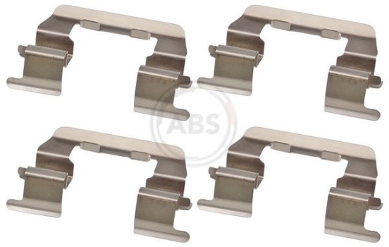 Accessory set, disc brake pad 1669Q ABS