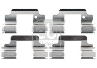 Accessory set, disc brake pad 184750 FEBI