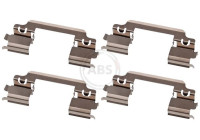 Accessory set, disc brake pad 1871Q ABS