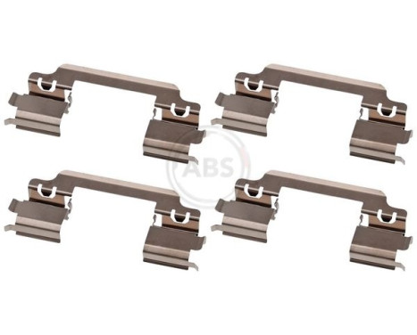 Accessory set, disc brake pad 1871Q ABS