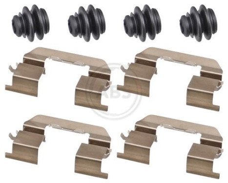 Accessory set, disc brake pad 1906Q ABS