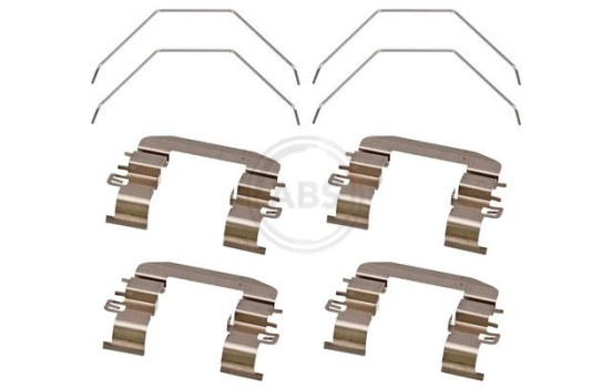 Accessory set, disc brake pad 1916Q ABS