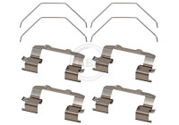 Accessory set, disc brake pad 1921Q ABS