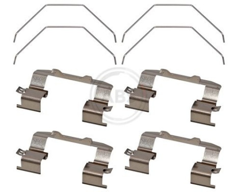 Accessory set, disc brake pad 1921Q ABS