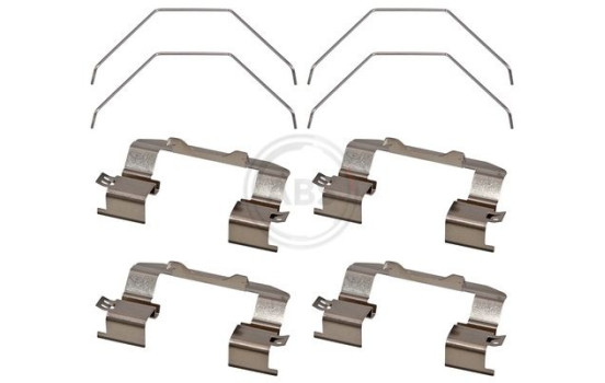 Accessory set, disc brake pad 1921Q ABS