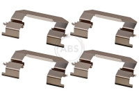 Accessory set, disc brake pad 1923Q ABS