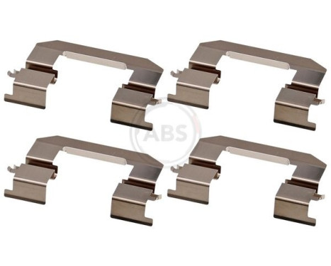 Accessory set, disc brake pad 1923Q ABS