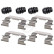 Accessory set, disc brake pad 1938Q ABS