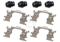 Accessory set, disc brake pad 1961Q ABS