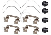 Accessory set, disc brake pad 1964Q ABS