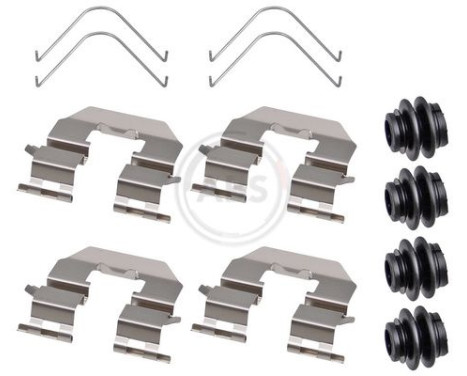 Accessory set, disc brake pad 1968Q ABS