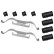 Accessory set, disc brake pad 1988Q ABS
