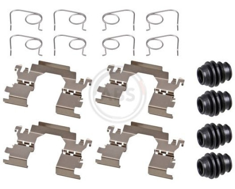 Accessory set, disc brake pad 1991Q ABS