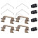 Accessory set, disc brake pad 1999Q ABS