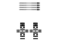 Accessory set, disc brake pad