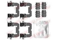 Accessory set, disc brake pad