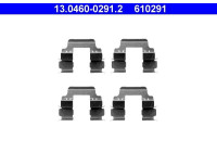 Accessory set, disc brake pad