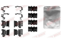 Accessory set, disc brake pad