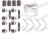 Accessory set, disc brake pad