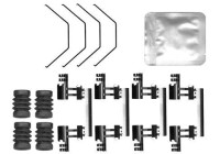 Accessory set, disc brake pad