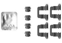 Accessory set, disc brake pad