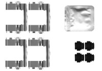 Accessory set, disc brake pad