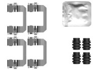 Accessory set, disc brake pad